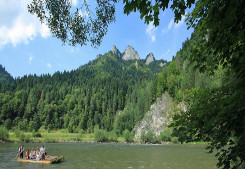 Gorges de Dunajec dans le Parc National de Pieniny